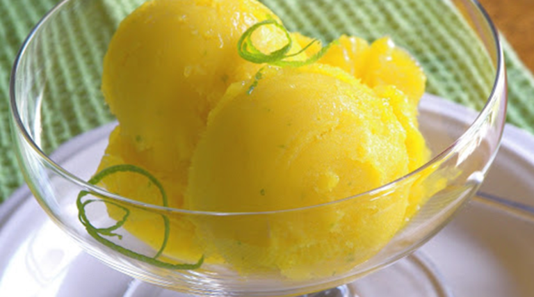 APRENDE A HACER SORBETE DE MANGO Y PLÁTANO, ¡POSTRE SIN CULPAS!